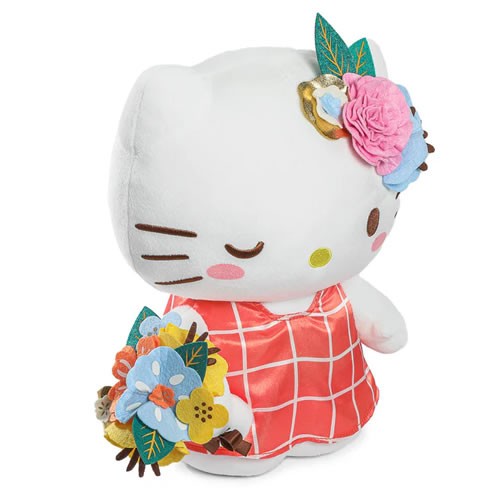 Hello Kitty Plush - 13" Springtime Hello Kitty