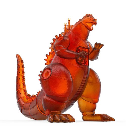 Godzilla Figures - Godzilla x Doktor A - 8" Godzilla Vinyl Art Figure (Burning Edition)
