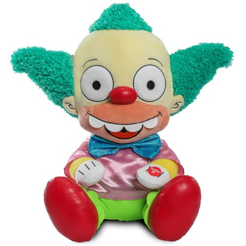 The Simpsons Plush - 13" Krusty The Clown w/ Sound
