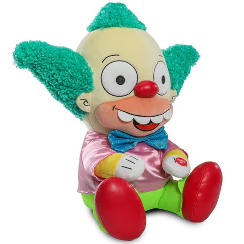 The Simpsons Plush - 13" Krusty The Clown w/ Sound