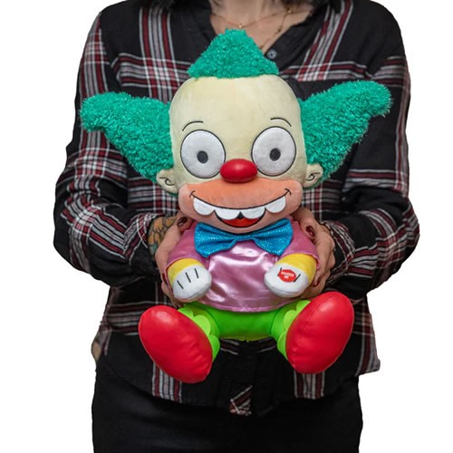 The Simpsons Plush - 13" Krusty The Clown w/ Sound