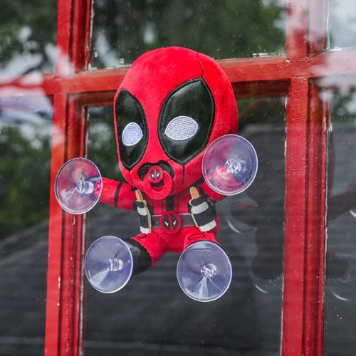 Window Clinger Plush - Deadpool & Wolverine (2024 Movie) - 6" Baby Deadpool