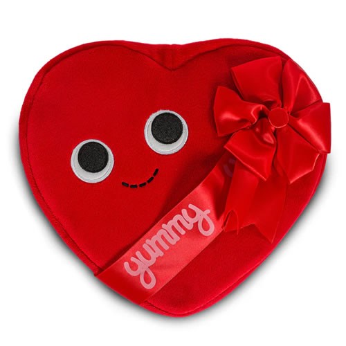 Yummy World Plush - 8" Amore The Heart Box Of Chocolates Interactive Plush
