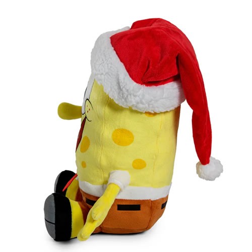 HugMe Plush - SpongeBob Squarepants - 16" Santa SpongeBob (Shake Action)