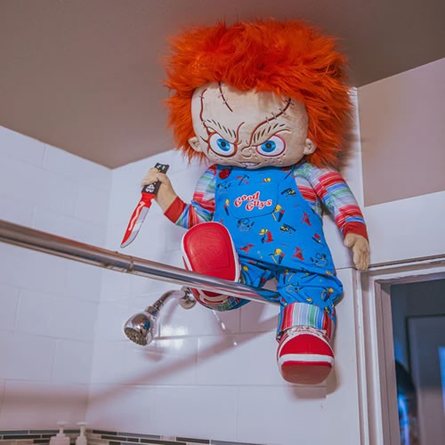 Bride Of Chucky Plush - 30" Evil Chucky (Life-Size)