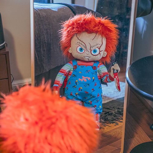Bride Of Chucky Plush - 30" Evil Chucky (Life-Size)