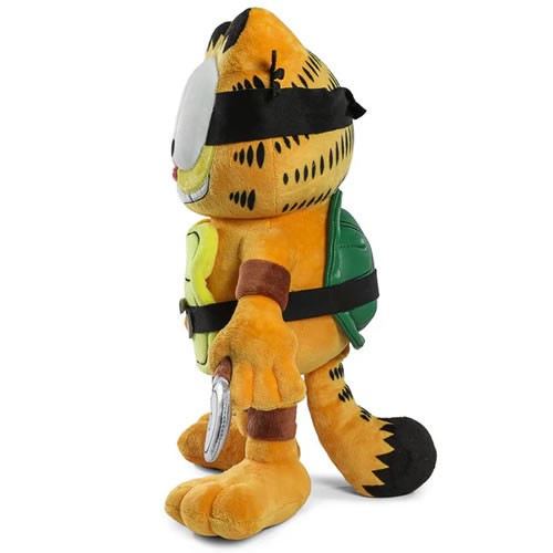 Garfield Plush - Garfield x TMNT - 13" Garfello