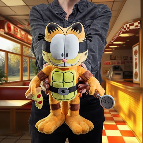 Garfield Plush - Garfield x TMNT - 13" Garfello