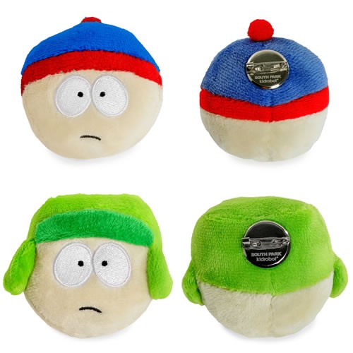 Pins & Buttons - South Park - Guys Plush Pin 4-Pack