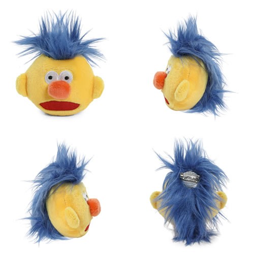Pins & Buttons - Don't Hug Me I'm Scared - Green Duck, Red Guy & Yellow Guy Plush Pins 3-Pack
