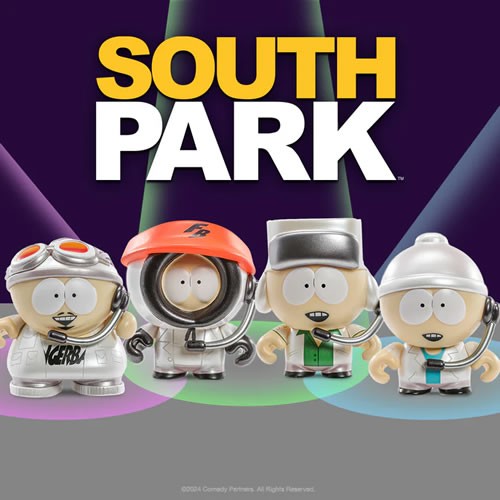 South Park Figures - 3" Boy Band Vinyl Mini Figures 4-Pack