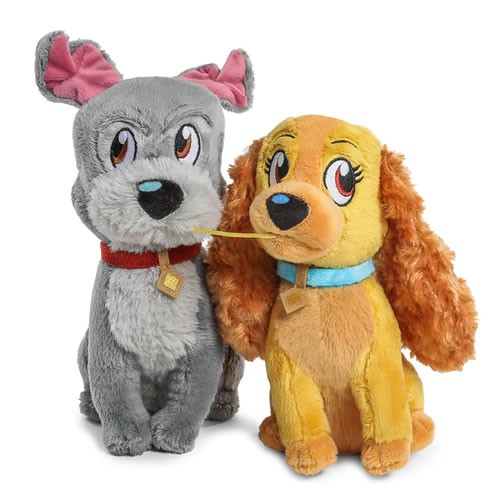 Disney Plush - Lady And The Tramp - 8" Spaghetti Kiss Interactive Plush