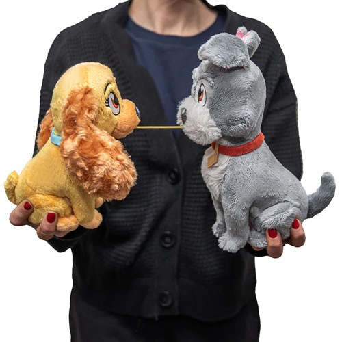 Disney Plush - Lady And The Tramp - 8" Spaghetti Kiss Interactive Plush