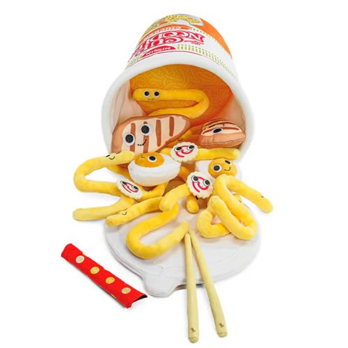Yummy World Plush - Yummy World x Nissin - 9.5" Chicken Cup Noodles Interactive Plush