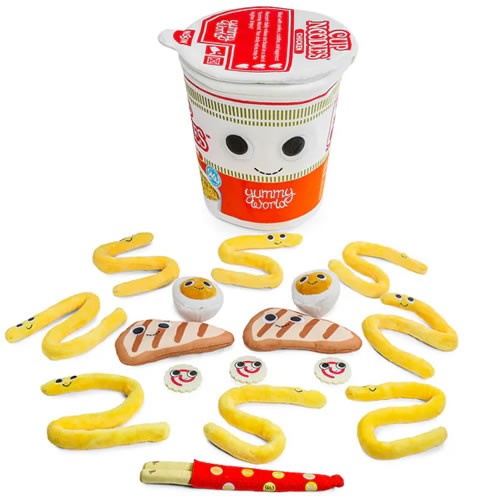 Yummy World Plush - Yummy World x Nissin - 9.5" Chicken Cup Noodles Interactive Plush