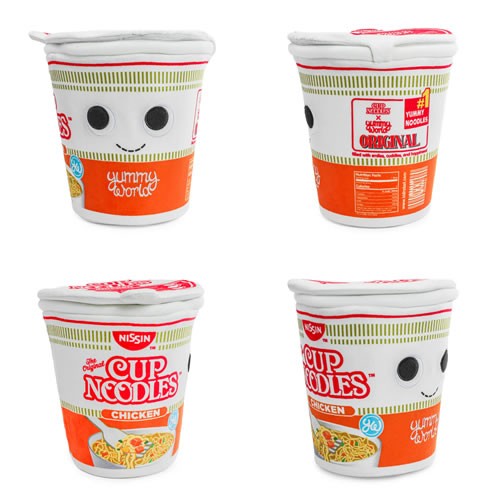 Yummy World Plush - Yummy World x Nissin - 9.5" Chicken Cup Noodles Interactive Plush