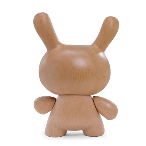 Dunny Figures - Kidrobot RAW - 8" Beech Wood Dunny