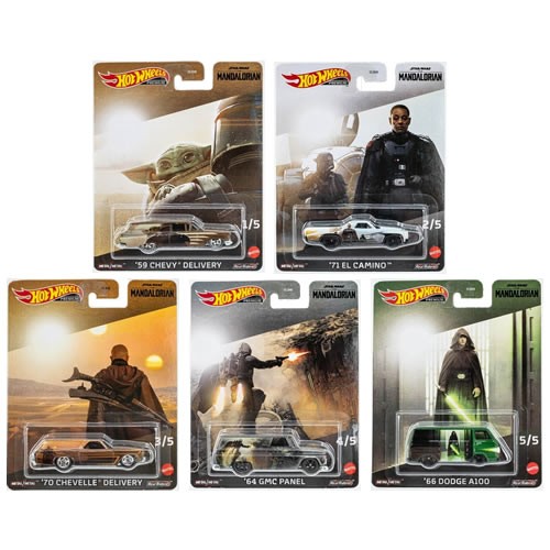 1:64 Scale Diecast - Hot Wheels - Pop Culture 2023 - Star Wars - The Mandalorian - Assortment T