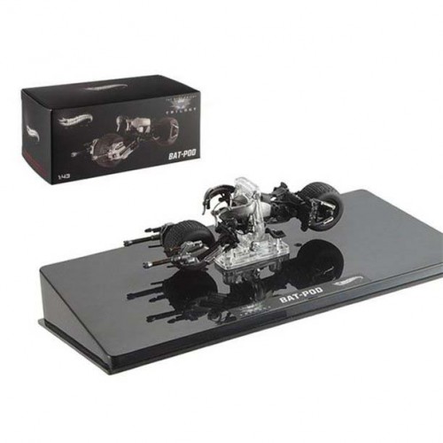 Hot Wheels Elite 1:43 Scale Diecast - The Dark Knight Rises Movie (2012) Batpod