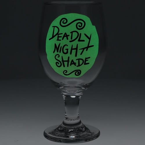 Drinkware - NBX - Deadly Nightshade Glass (GID)