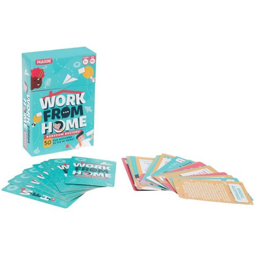 Games - Paladone - Work From Home Boredom Buster Cards