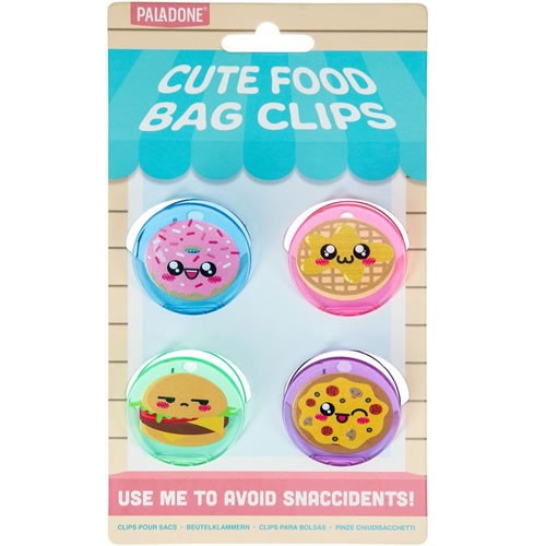 Household Accessories - Paladone - Kawaii Food Bag Clips