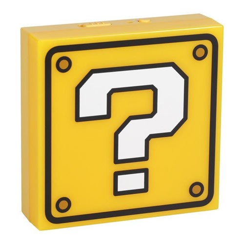 Lights & Lamps - Nintendo - Super Mario Bros. - Question Block Night Light