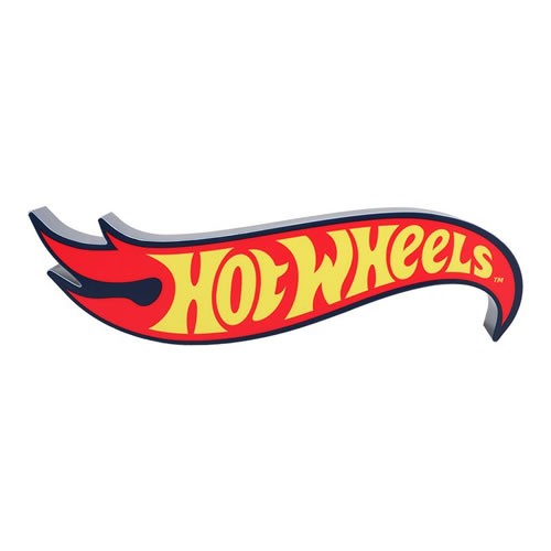 Lights & Lamps - Hot Wheels - Shaped Logo Light