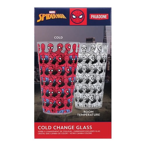 Drinkware - Marvel - Spiderman Cold Change Glass
