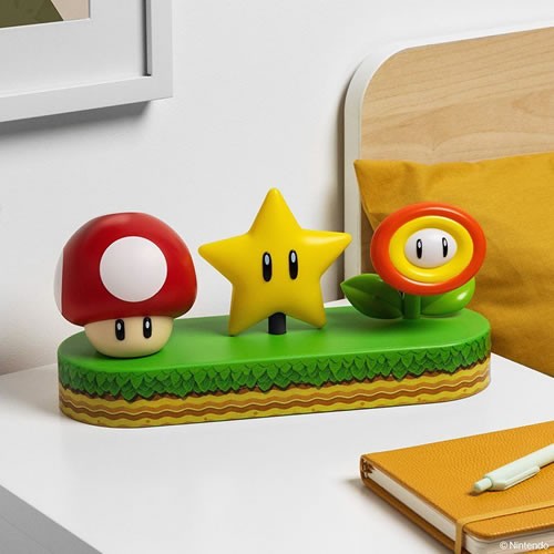 Lights & Lamps - Nintendo - Super Mario Bros Icons Light