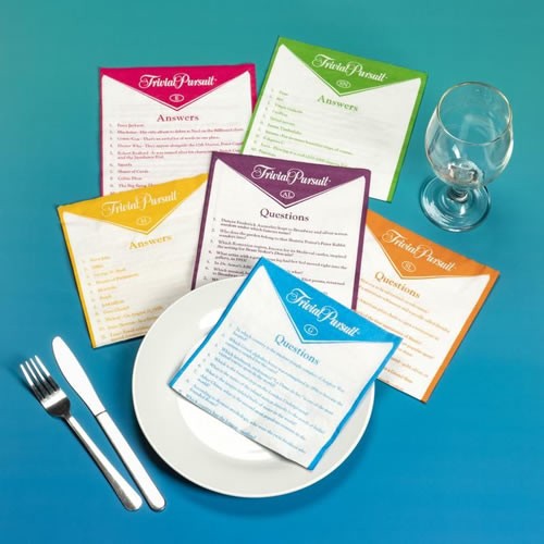Napkins - Trivial Pursuit Napkins