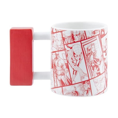 Drinkware - Marvel - Marvel Logo Shaped Mug