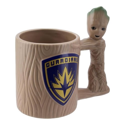 Drinkware - Marvel - Guardians Of The Galaxy - Groot Shaped Mug