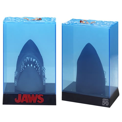Jaws Statues - 3D Movie Poster Statue (Light Up)