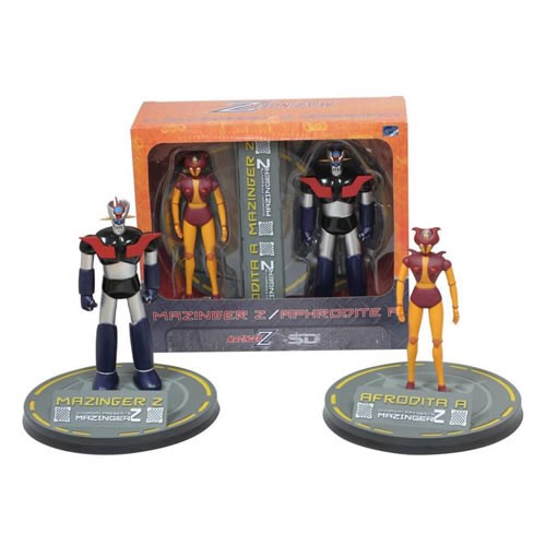 Mazinger Z Figures - 7" Mazinger Z & Afrodita 2-Pack