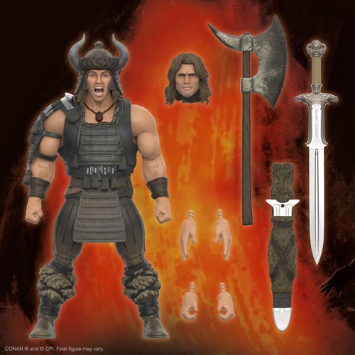 S7 ULTIMATES! Figures - Conan The Barbarian - W05 - Conan (Battle Of The Mounds)