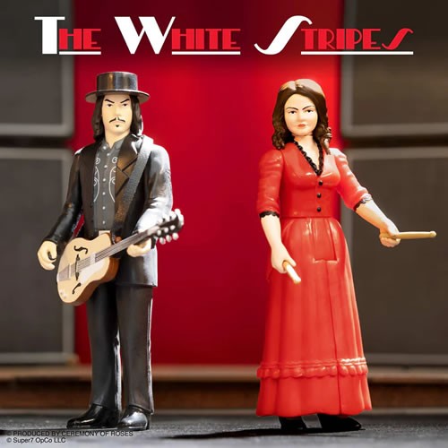 ReAction Figures - The White Stripes - W01 - Get Behind Me Satan 2-Pack