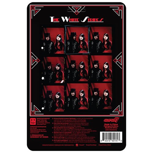 ReAction Figures - The White Stripes - W01 - Get Behind Me Satan 2-Pack