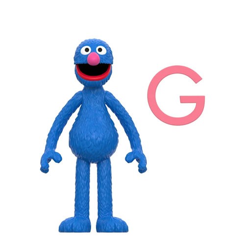 ReAction Figures - Sesame Street - W05 - Grover