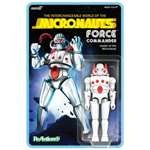 ReAction+ Figures - Micronauts - W02 - Force Commander