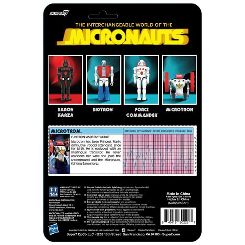 ReAction+ Figures - Micronauts - W02 - Microtron