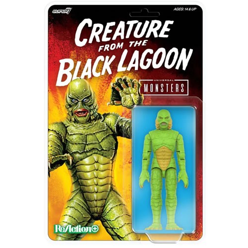 ReAction+ Figures - Universal Monsters - W01 - Creature From The Black Lagoon