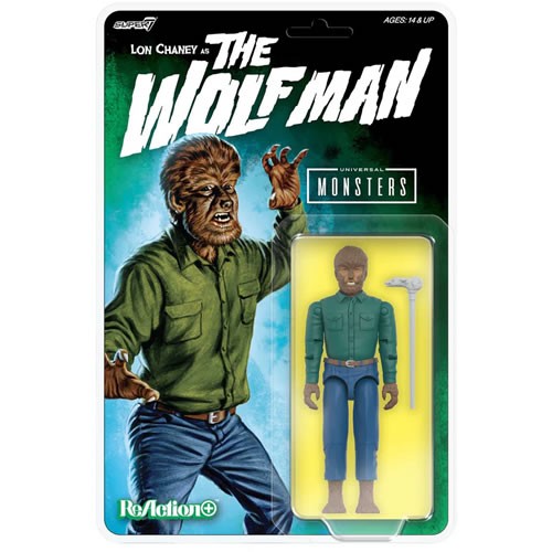 ReAction+ Figures - Universal Monsters - W01 - The Wolf Man