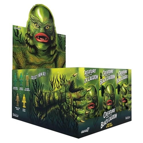 ReAction Figures - Universal Monsters - W03 - 12pc Blind Box Display (Creature From The Black Lagoon)