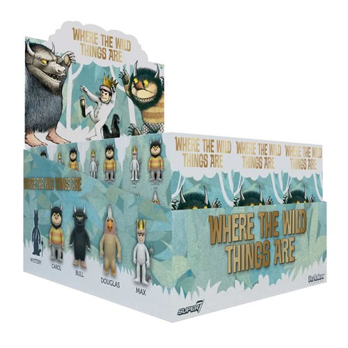 ReAction Figures - Where The Wild Things Are - W01 - 12pc Blind Box Display