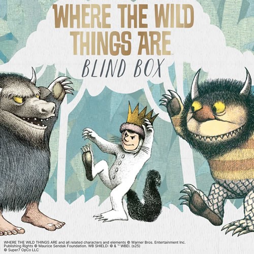 ReAction Figures - Where The Wild Things Are - W01 - 12pc Blind Box Display