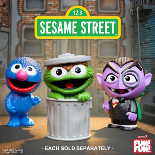 S7 FUN! FUN! Figures - Sesame Street - W01 - Oscar The Grouch