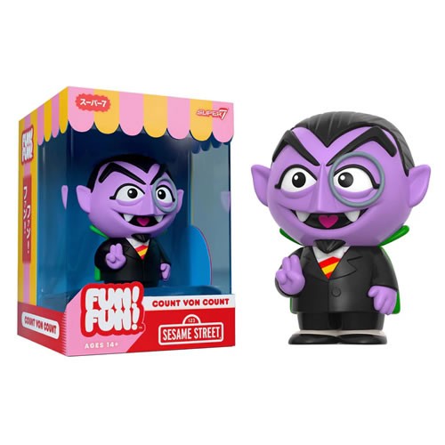 S7 FUN! FUN! Figures - Sesame Street - W01 - Count Von Count