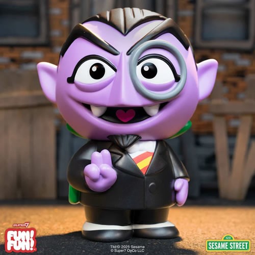 S7 FUN! FUN! Figures - Sesame Street - W01 - Count Von Count