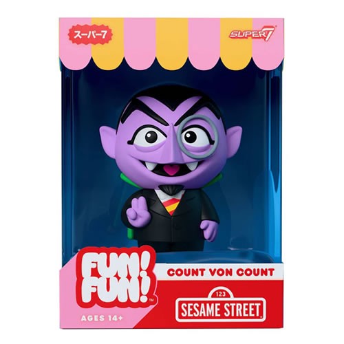 S7 FUN! FUN! Figures - Sesame Street - W01 - Count Von Count